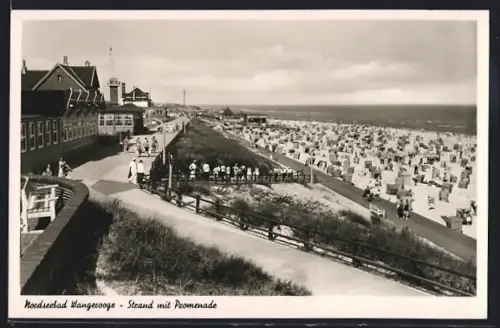 AK Wangerooge, Strand mit Promenade