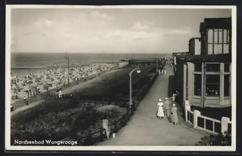 AK Wangerooge, Strandpromenade und Nordseestrand