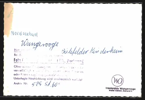AK Wangerooge, Bielefelder Kinderheim