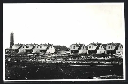 AK Wangerooge, Kurhausvillen und Leuchtturm