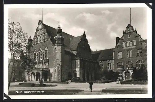 AK Posen / Poznan, Blick auf die Reichsuniversität