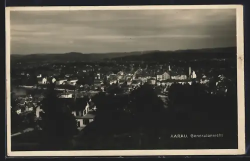 AK Aarau, Teilansicht vom Ort