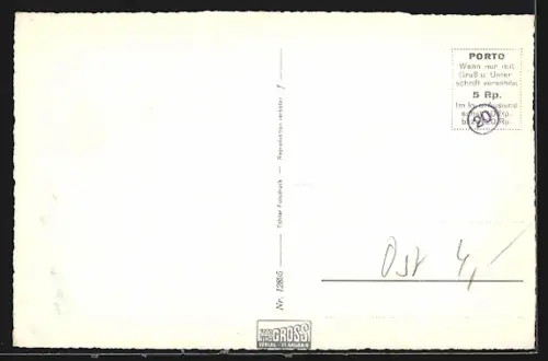 AK Teufen, Totalansicht mit Umgebung und Gebirge