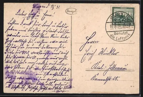 AK Riga, Peter-Denkmal mit Anlagen