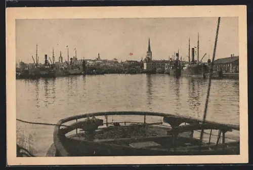 AK Reval, Aussicht aus dem Hafen