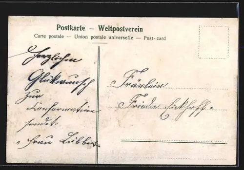 AK Hamburg, Rathausmarkt mit Kaiser-Wilhelm-Denkmal und Strassenbahn