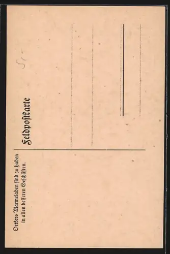 AK Portrait Genrealfeldmarschall Paul von Hindenburg, Siegreicher Führer der Ostarmee