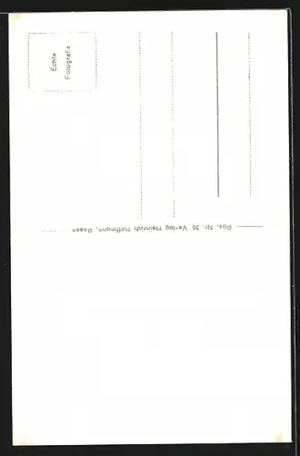 AK Posen / Poznan, Rathaus mit Umgebung