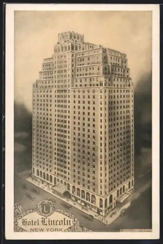 AK New York, Hotel Lincoln, 8th Avenue
