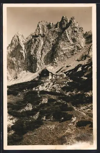 AK Voisthaler-Hütte, Panorama mit Edelspitzen