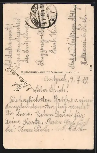 AK Roitzsch b. Wurzen, Gasthof Roitzsch und Rittergut