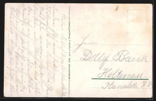 Künstler-AK Bruno Bürger & Ottillie Nr. 6746: Schützengruss, Krönung des Schützenkönigs