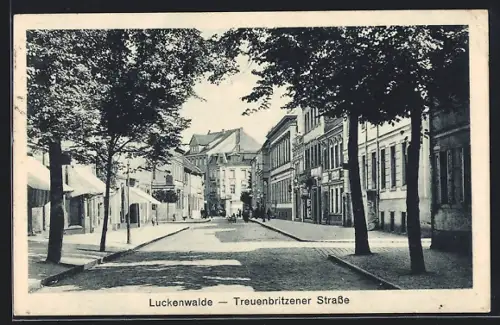 AK Luckenwalde, Treuenbritzener Strasse