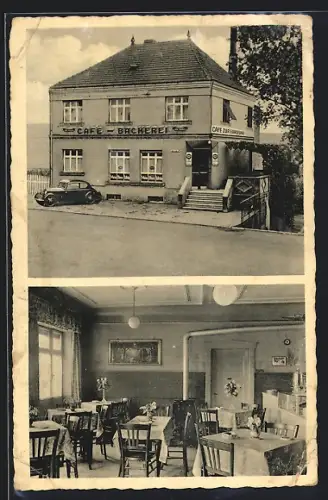 AK Bubach / Calmesweiler, Café Zur Erholung, Bes. Frau Ww. Willi Thetard, Strasse 87