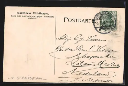 AK Vegesack, Strasse am Marktplatz mit Manufaktur von H. Cordes und Haus Tivoli