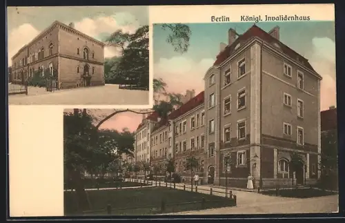 AK Berlin, Invalidenstrasse, Kgl. Invalidenhaus