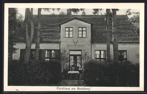 AK Zempin, Forsthaus am Buchberg