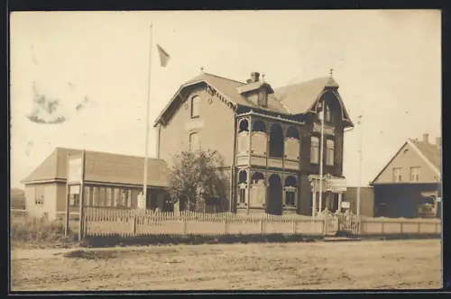 Foto-AK Kampen /Sylt, Gasthof & Hotel Villa Fernsicht