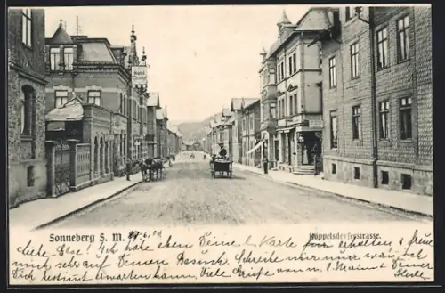 AK Sonneberg / Thüringen, Hotel Kaiserhof in der Köppelsdorferstrasse