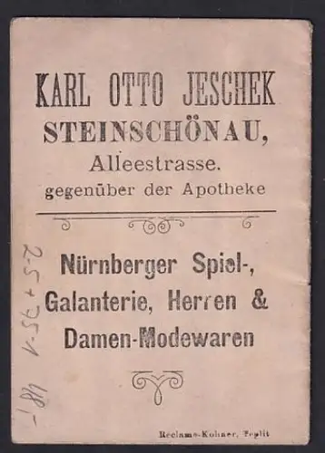 Broschüre 10 Seiten, Postkarten-Grüsse Kinderbibliothek No. 9, Zwei Kinder mit einer Postkarte