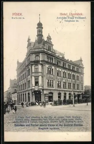 AK Pisek, Hotel Dvoracek
