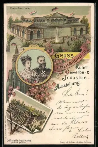 Lithographie Heilbronn, Kunst-, Gewerbe- & Industrie-Ausstellung