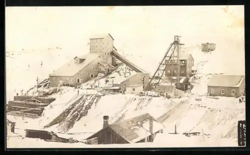 AK Elliston, MT, Kupfermine, Bergbau