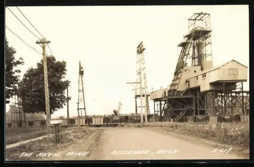 AK Bessemer, MI, The Anvil Mine, Bergbau