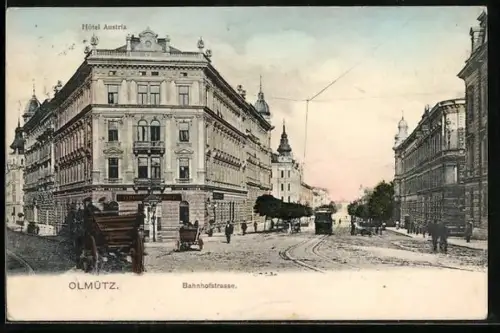 AK Olomouc, Hotel Austria, Nadrazni trida