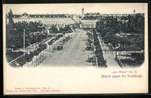 AK Alt-Wien, Glaris gegen die Landstrasse