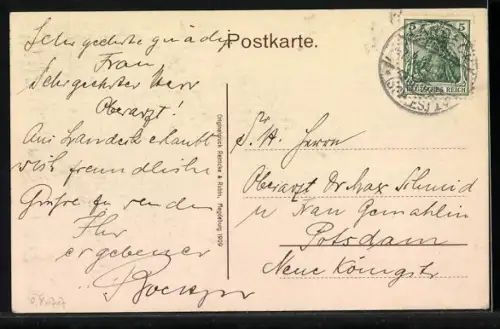 AK Bad Landeck, Johannes-Brücke