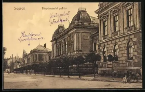 AK Sopron, Törvényszéki palota