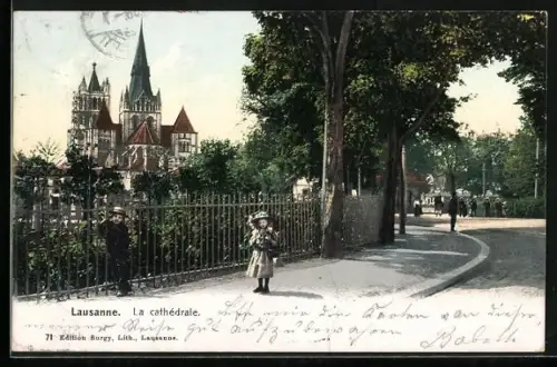 AK Lausanne, la cathédrale