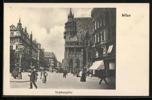 AK Wien, Stephansdenkmal