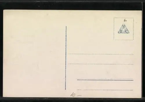 AK Filmszene aus Die Lieblingsfrau des Maharadscha mit Gunnar Tolnaes