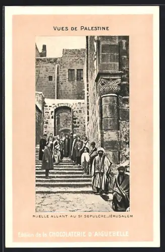 AK Jerusalem, Ruelle Allant au St. Sepulcre