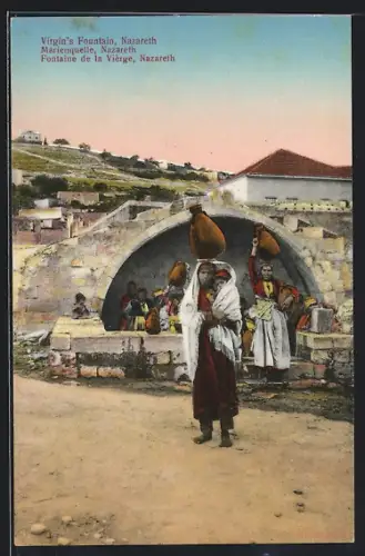AK Nazareth, Frauen an der Marienquelle