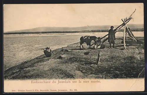 AK Jourdain, Embouchure du Jourdain sur la mer morte