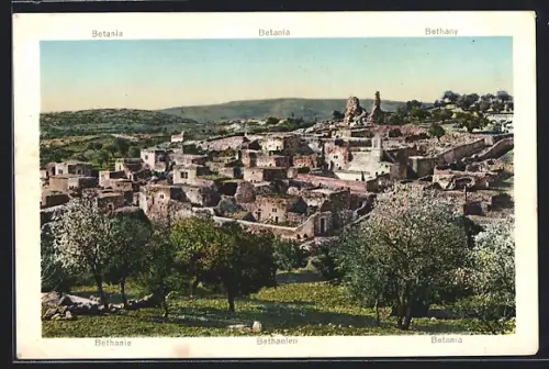 AK Bethanien, Teilansicht von einem Garten aus