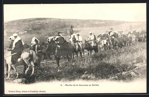AK Galilée, Marche de la Caravane