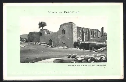 AK Samarie, ruines de l`église