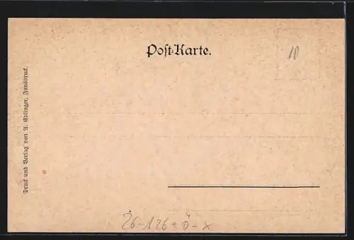 Künstler-AK Edward Theodore Compton: St. Ciprian, Kirche und Rosengarten