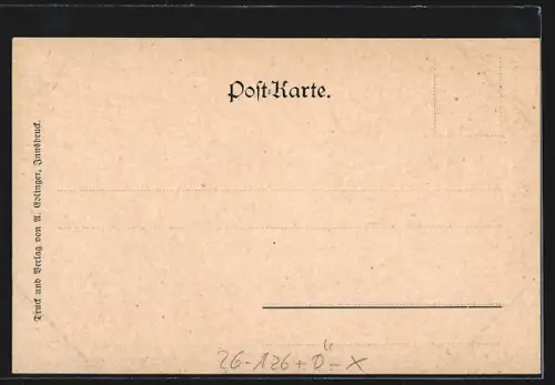 Künstler-AK Edward Theodore Compton: Welschnhofen, Totale