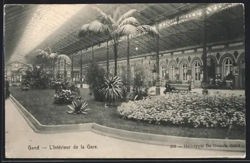 AK Gand, L`Interieur de la Gare