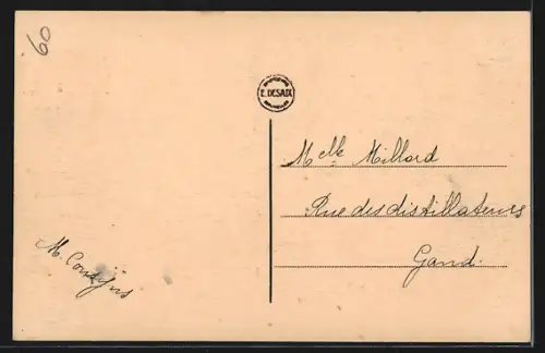 AK Saint-Nicolas-Waes, La Gare