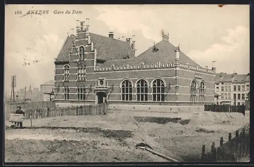 AK Anvers, Gare du Dam