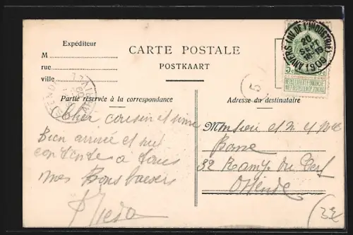 AK Anvers, Gare du Dam