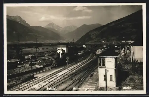 AK Selztal, Bahnhof mit Bahnanlagen