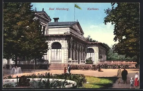 AK Bad Harzburg, Portal vom Kurhaus