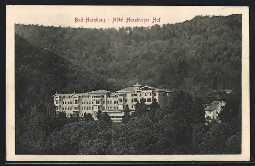 AK Bad Harzburg, Hotel Harzburger Hof